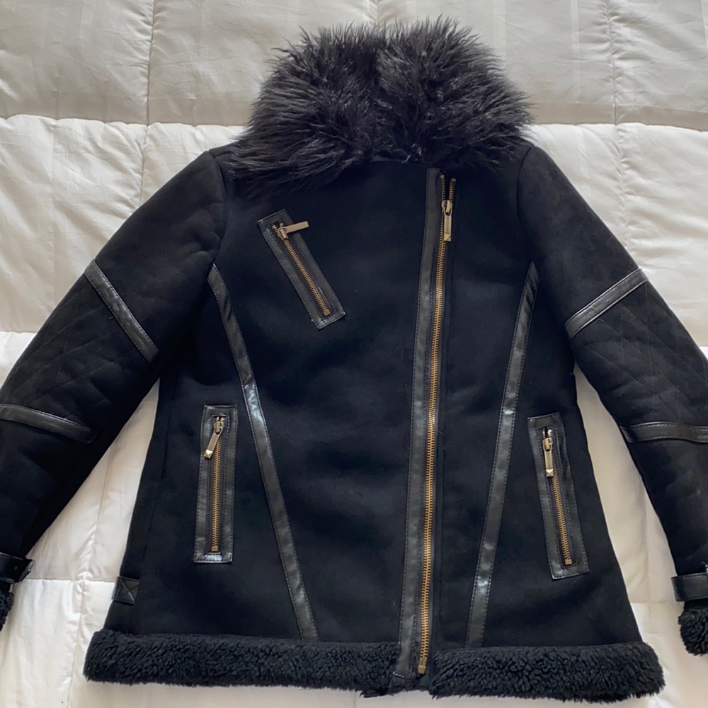 Michael kors bomber coat